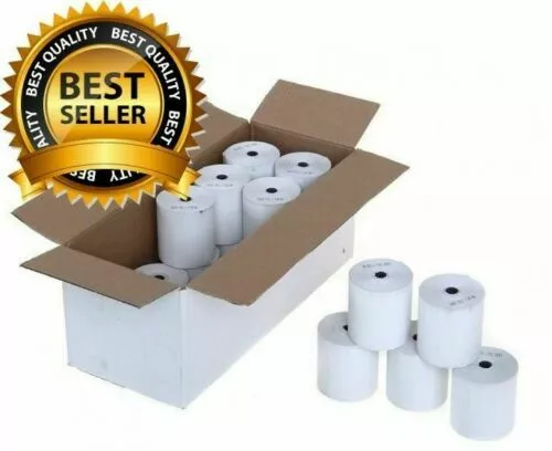 80x80 Thermal Paper Till Roll 20Roll compatible EPOS Terminals PDQ Receipt Paper