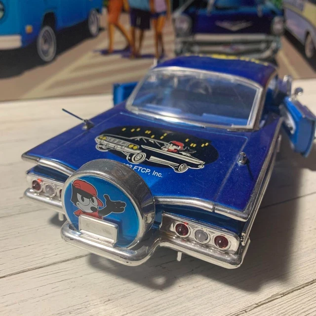 Modèle Réduit Revell 1:64 - Lowrider Chevrolet 1939 Bleu - Collection Miniature Métal