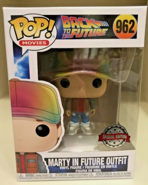 Retour vers le Futur POP! Movies Marty McFly Vinyle Figurine 10cm N°49