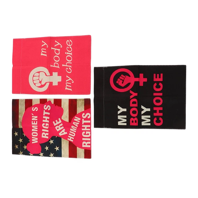 (C)Abortion Law Garden Banner Women Rights Garden Flag Garden Decoration For
