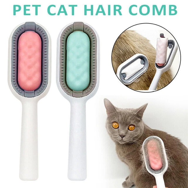Pet Hair Remover Dog Cat Comb Grooming Massage Deshedding Self Cleaning Brush