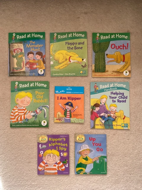 OXFORD READING TREE Biff, Chip & Kipper Level 1&2 Books x8 Stories ...