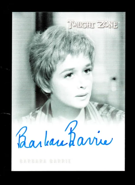 2018 Twilight Zone Autograph Barbara Barrie as Myra Russell in Miniature