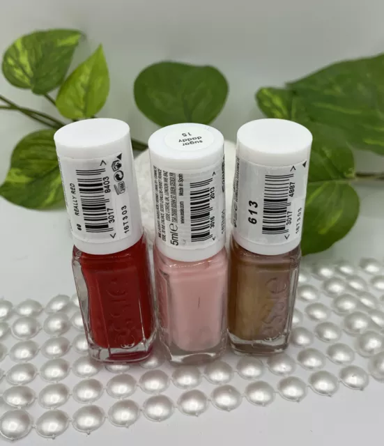 essie Mini Set Nagellack verschiedene Farben 3 x 5ml Paket 11 *neu*