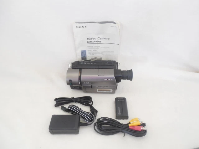 Sony Handycam CCD-TRV43 8mm Hi-8 Camcorder VG Condition with 90-Day Warranty