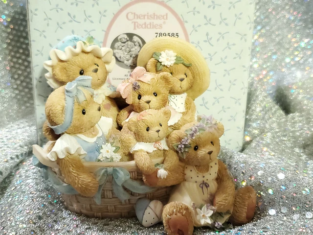 Cherished Teddies 789585 Cynthia, Ethel, Nanette, Lola, Opal, Janel Figurine New