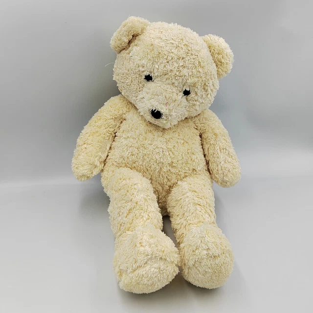 Doudou peluche ours blanc écru NOUNOURS - 31224