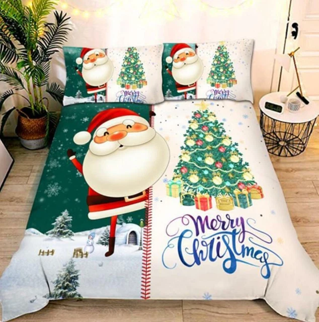 3D Golden Five-Pointed Star 31197 Christmas Quilt Duvet Cover Xmas Bed Pillowcases main image 1