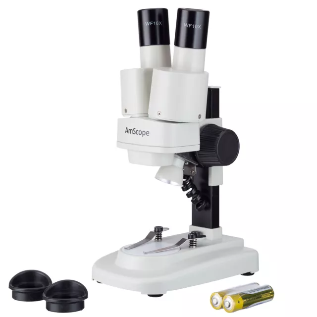 IQCrew SE100Y-LED 20X & 30X Portable LED Stereo Microscope