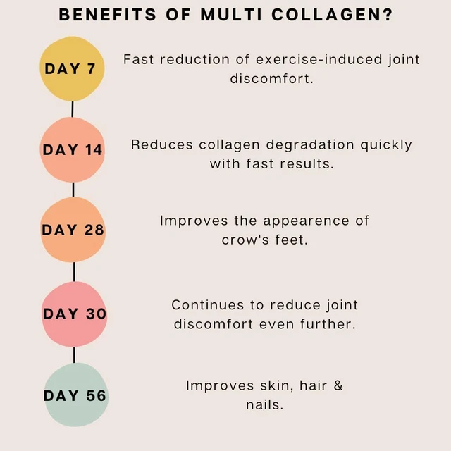MULTI COLLAGEN PROTEIN Powder 500G Unflavoured Types I, II, III, V