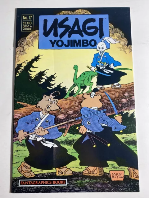 USAGI YOJIMBO v.1 #17 - Fantagraphics Books Stan Sakai Comic Book Ninja Turtles
