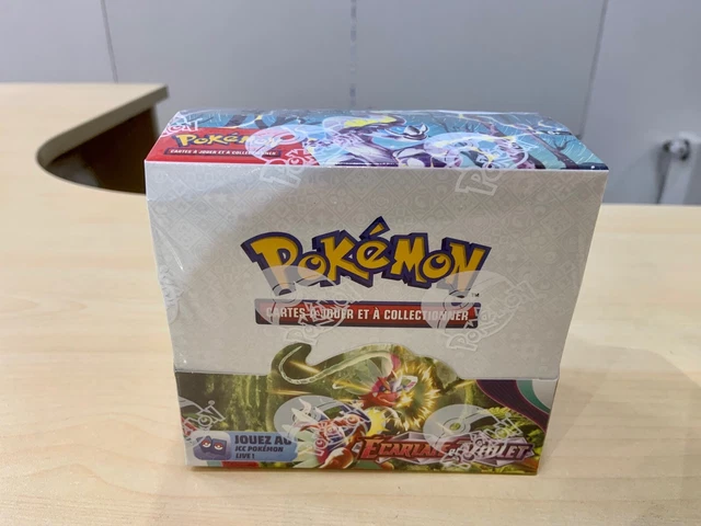 DISPONIBLE Pokemon Display Ecarlate et Violet EV01 Neuf Scellé FR