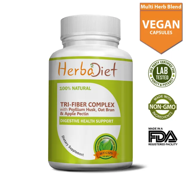 Dietary Fibre Complex Natural Multi Fiber Formula Bowel Health Detox Supplement