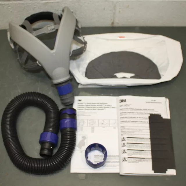 3M Versaflo Hood Assembly S-655, Inner Collar & Head Suspension, BT-30 Hose