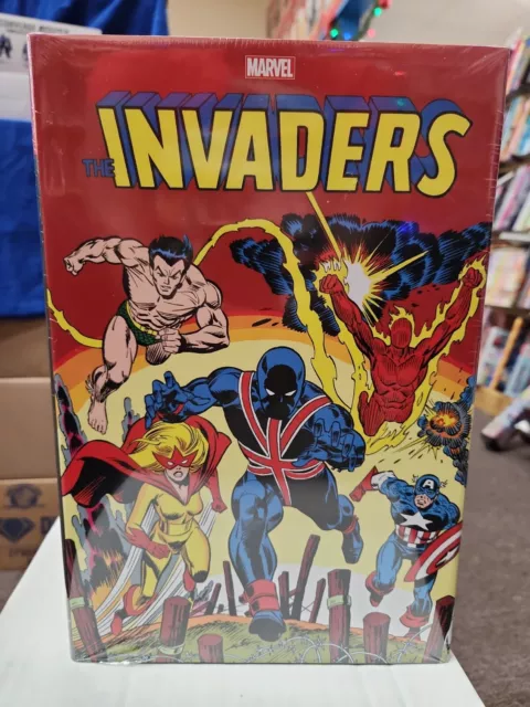 Invaders Omnibus DM Gil Kane Cover New Marvel Comics HC Hardcover Sealed
