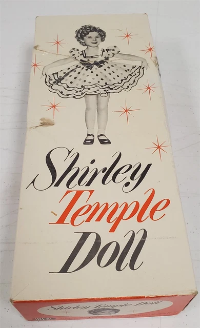 T-261 Vintage 1970'S Shirley Temple Doll With Original Box