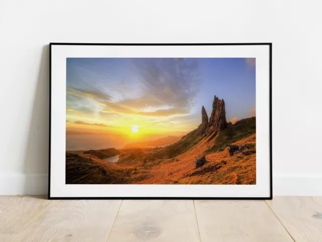 Der alte Mann von Storr Wandkunst | Isle of Skye Drucke und Bergfotografie - H