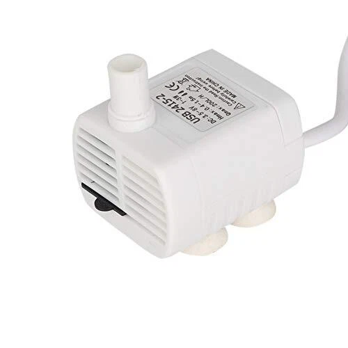 USB Water Pump Brushless Mini Submersible Pump for Water Feature Aquarium Fis...