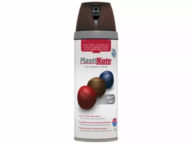 PlastiKote - Twist & Spray Mattschokolade 400ml