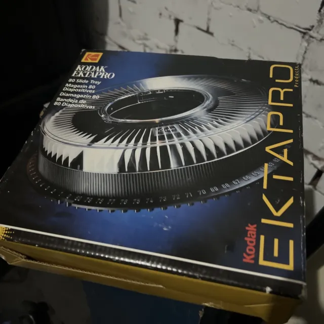 Kodak Ektapro 80 Slide Tray in Original Box