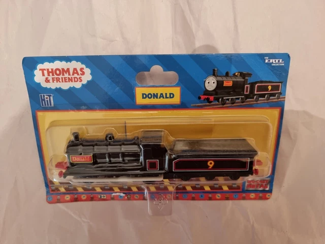 THOMAS THE TANK Engine & Friends ERTL DONALD TRAIN DIECAST NEW & SEALED ...