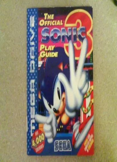 Sonic 3: The Official Play Guide « SEGADriven