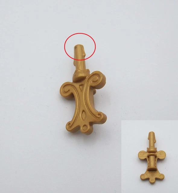 Playmobil Matrimonio (R701) – Accessorio Vaso Fiori Per Perron Della Chiesa (Ref 4296) – Colore Giallino - Foto 2