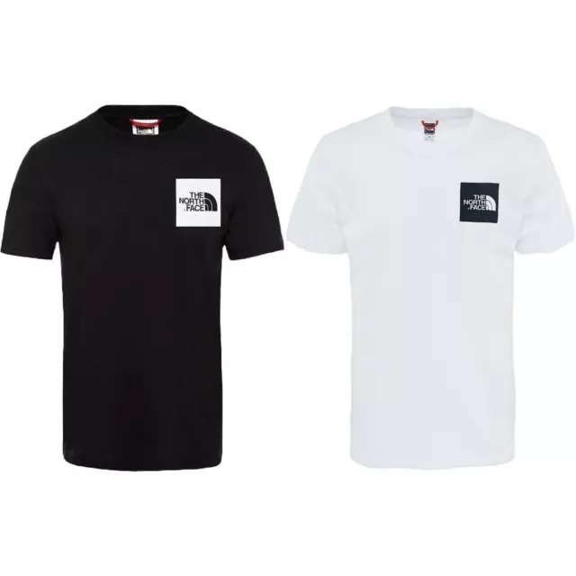 The North Face Men's T-Shirt Fine Box Logo Short Sleeve Casual Crewneck Shirt