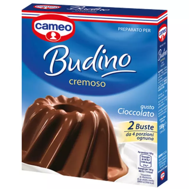 Preparato Per Budino Cremoso Al Cioccolato Cameo 2 Buste Dessert Dolci Torta