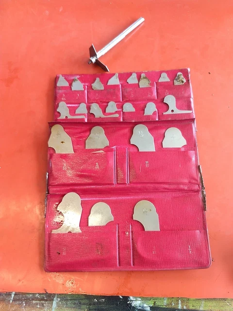 MITUTOYO RADIUS GAGE set $19.70 - PicClick