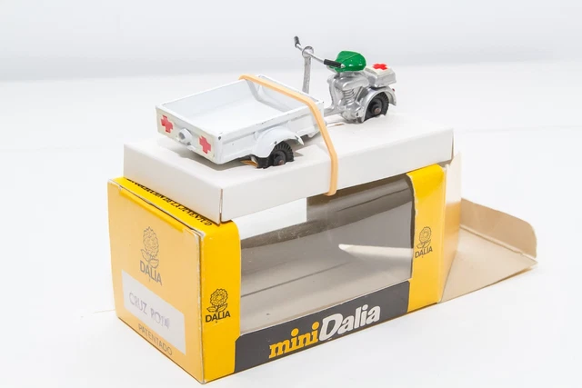 Mercury Dalia Motocarro Miniature Voiture Ancienne Collection - Solido - Occasion