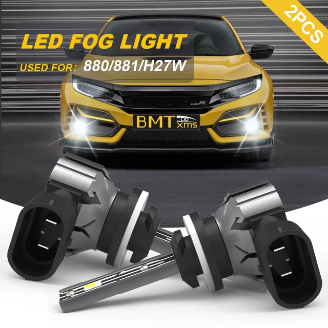 2PCS 880 893 881 LED Fog Driving Light Bulb for Chevy Chevrolet Tahoe 2000-2006