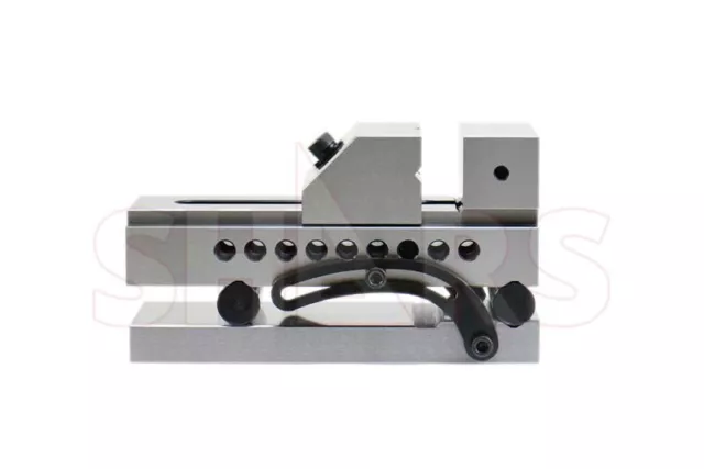 4-3/8"x.0002" Precision Sine Vise 3" Width 4-3/8" Opening 1-1/2" Jaw Depth R[