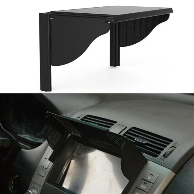 GPS Sun Shade Visor Anti-Glare Sunshield Cover For Car Radio Player Navigation