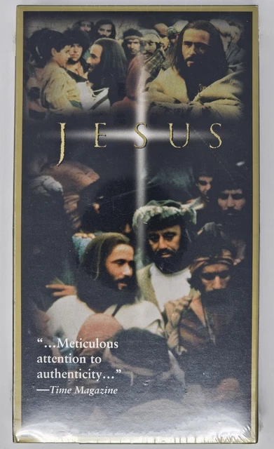 Jesus Vhs 1979 Brian Deacon Warner Brothers Watermark New Sealed 2