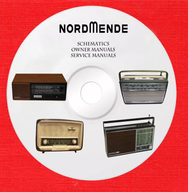 Nordmende Audio Repair Service owner manuals on 1 dvd in pdf format