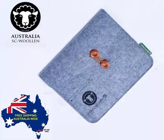 Wool Felt Sleeve Bag Carrying Tablets  9.7 inch iPad Case Cover - FREE Shipping