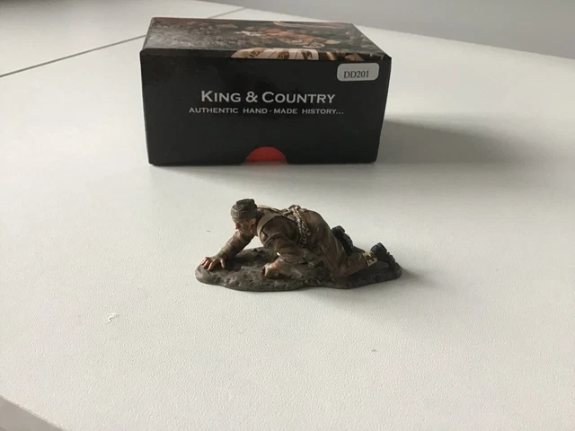 King & Country Set D-Day Patton's Command Car - Coffret 2 Pièces, échelle 1/30, Occasion