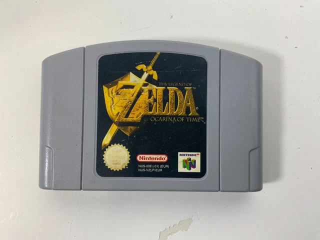 Nintendo 64 N64 The Legend Of Zelda Ocarina Of Time Game Cartridge Only
