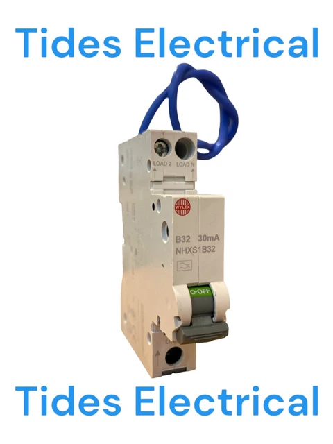 Wylex RCBO 32 AMP 30 mA Typ B 32A NHXS1B32
