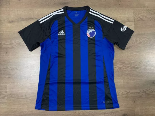 F.c. Copenhagen 2022/2023 Away Football Shirt Jersey Size Xl [Hb5385] Adidas