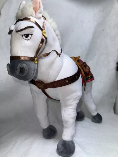 Disney Store Exclusive Tangled Rapunzel Maximus Horse Plush Stuffed Animal 15"