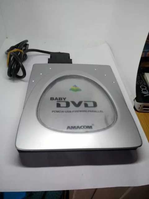 Vintage Computing Baby Dvd Pcmcia Usb Firewire Parallel Amacom Ama-Br2