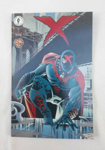 "X" #1 Comics Greatest World, NM- (9.2) 1994 Dark Horse Comics
