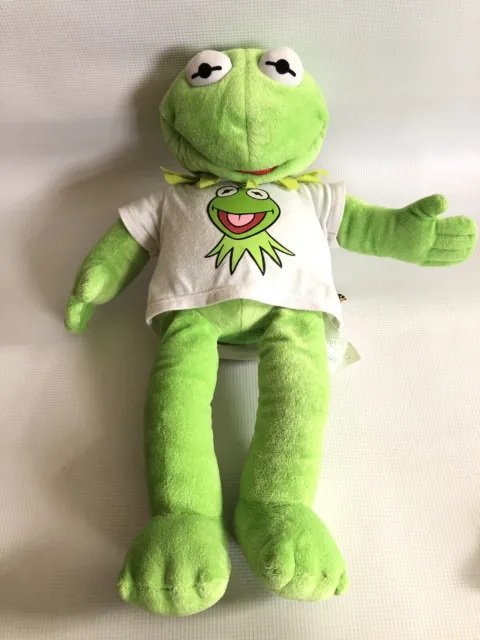 Build A Bear Kermit The Frog Puppet Plush Rare BAB The Muppet Show Jim Henson