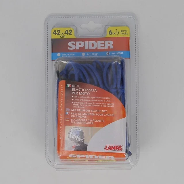 Rete Elastica 42x42 P/bagagli Blu - GARANZIA ITALIA