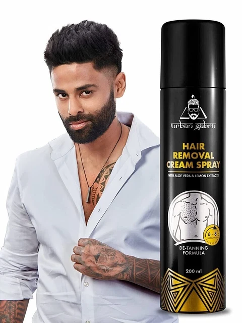 Urbangabru Spray Depilatorio Corpo In 10 Minuti Corpo Indolore 130 ml