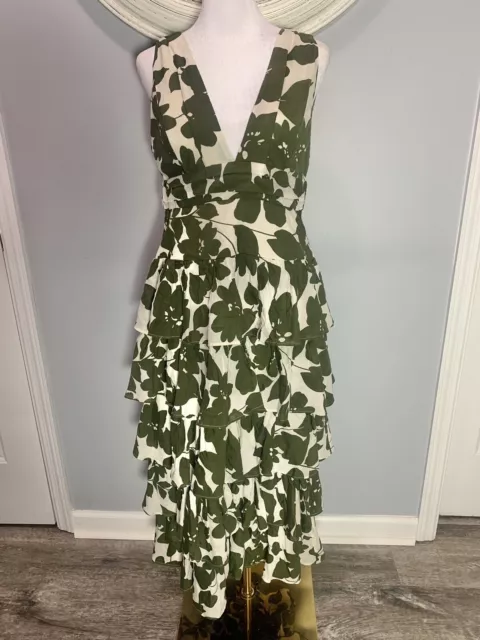 NWT J.Crew Collection Maxi Dress Leafy Floral Sleeveless SOLD OUT IN STORES Sz 6