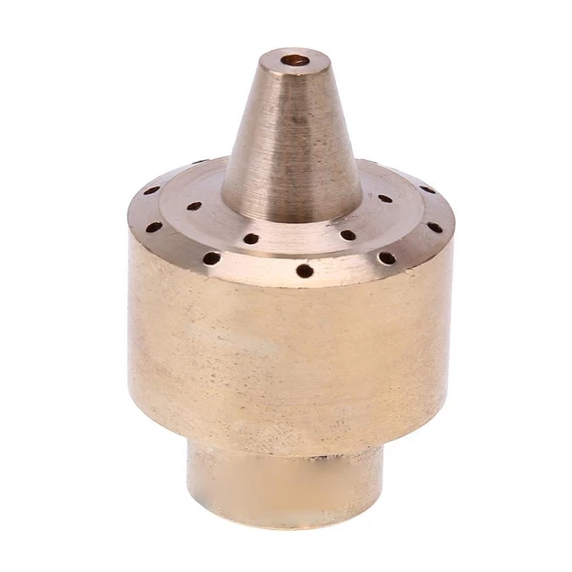 Brass Column Firework Water Fountain Nozzle Sprinkler Spray(1/4inch) FS2#