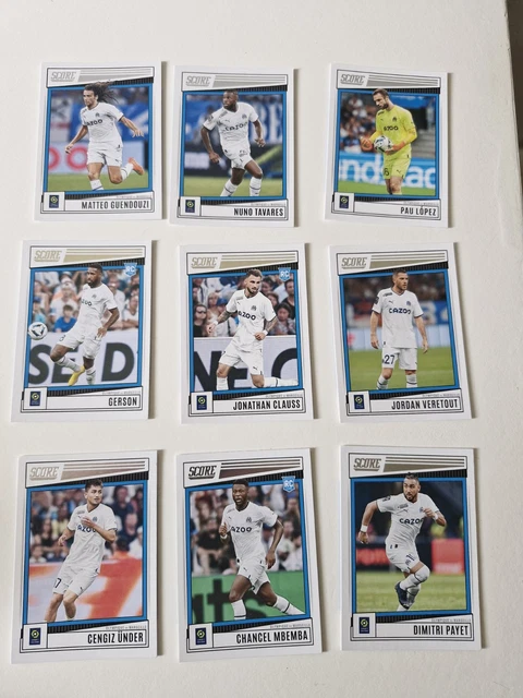 OM MARSEILLE - CARTE FOOTBALL DS FRANCE FOOT - 1998 / 1999 - a choisir